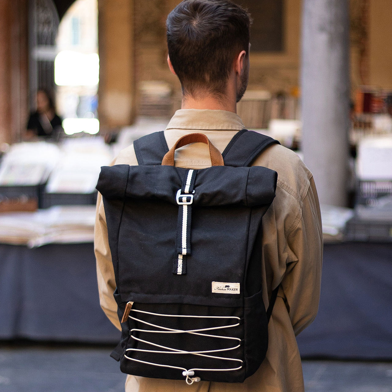 Alaskan Maker Rucksack Kenai schwarz Model