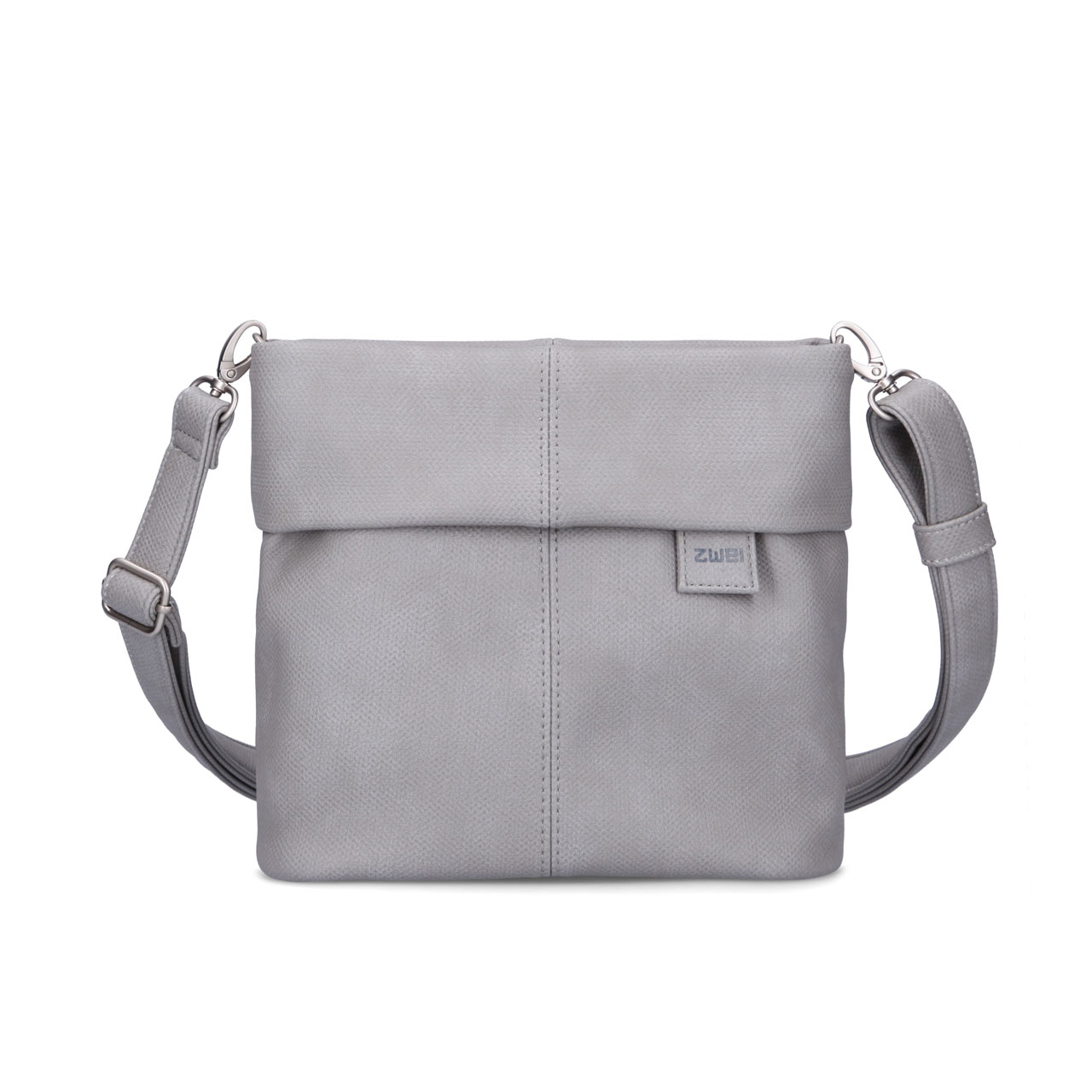 ZWEI Tasche Mademoiselle M8 canvas grey front