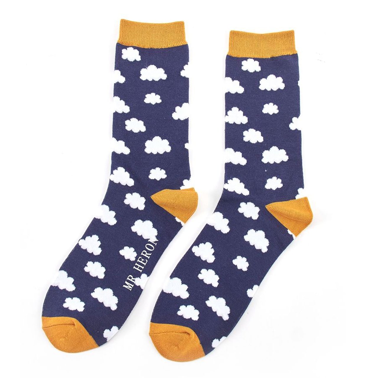 Mr. Heron Socken Wolken