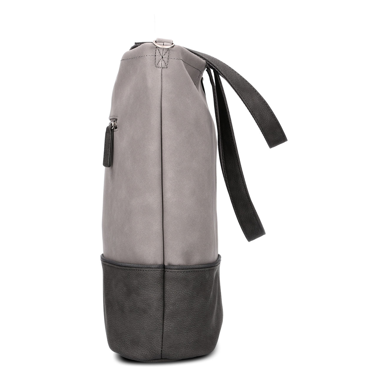 ZWEI Tasche Jana J145 nubuk stone Seite