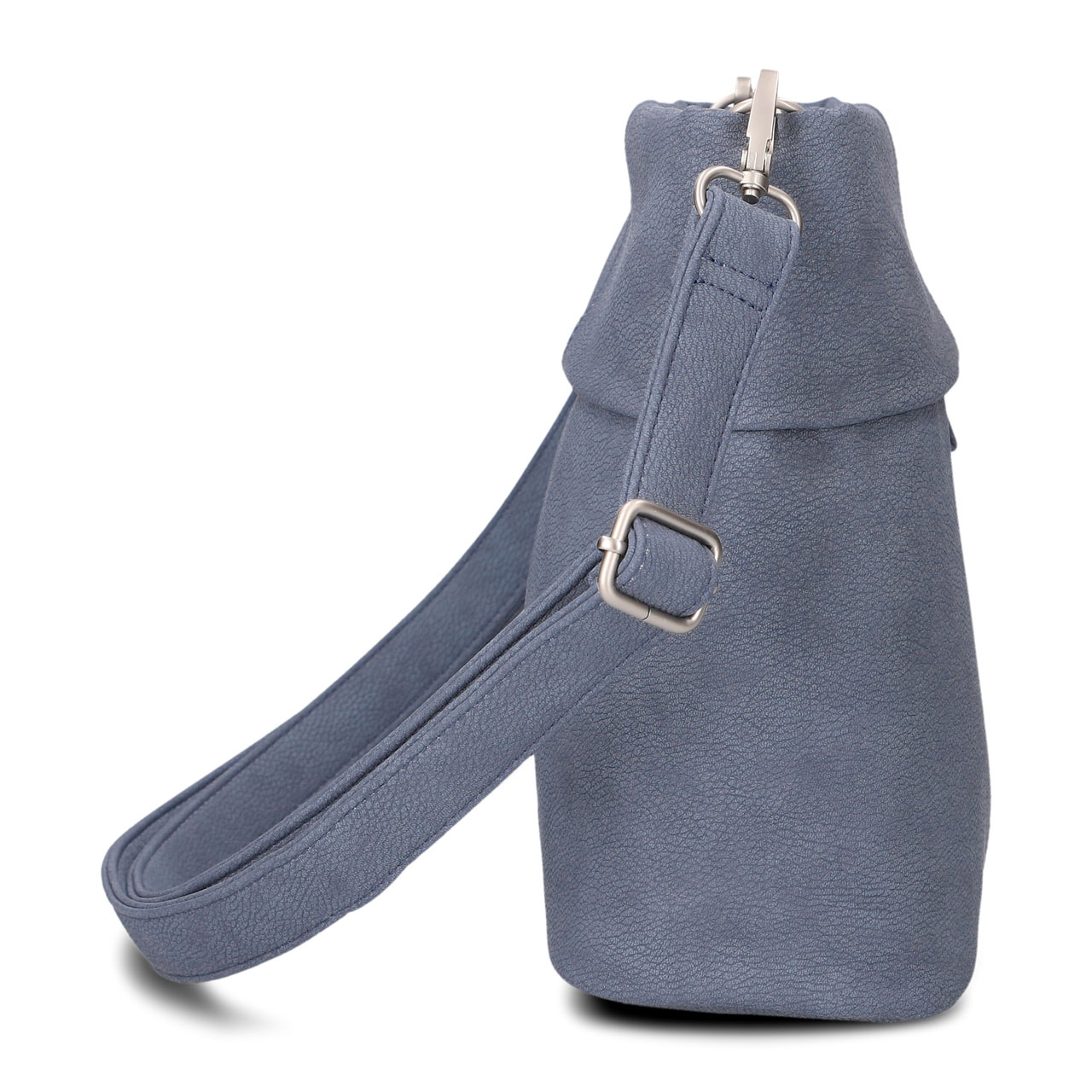 ZWEI Tasche Mademoiselle M8 nubuk sky Seite links