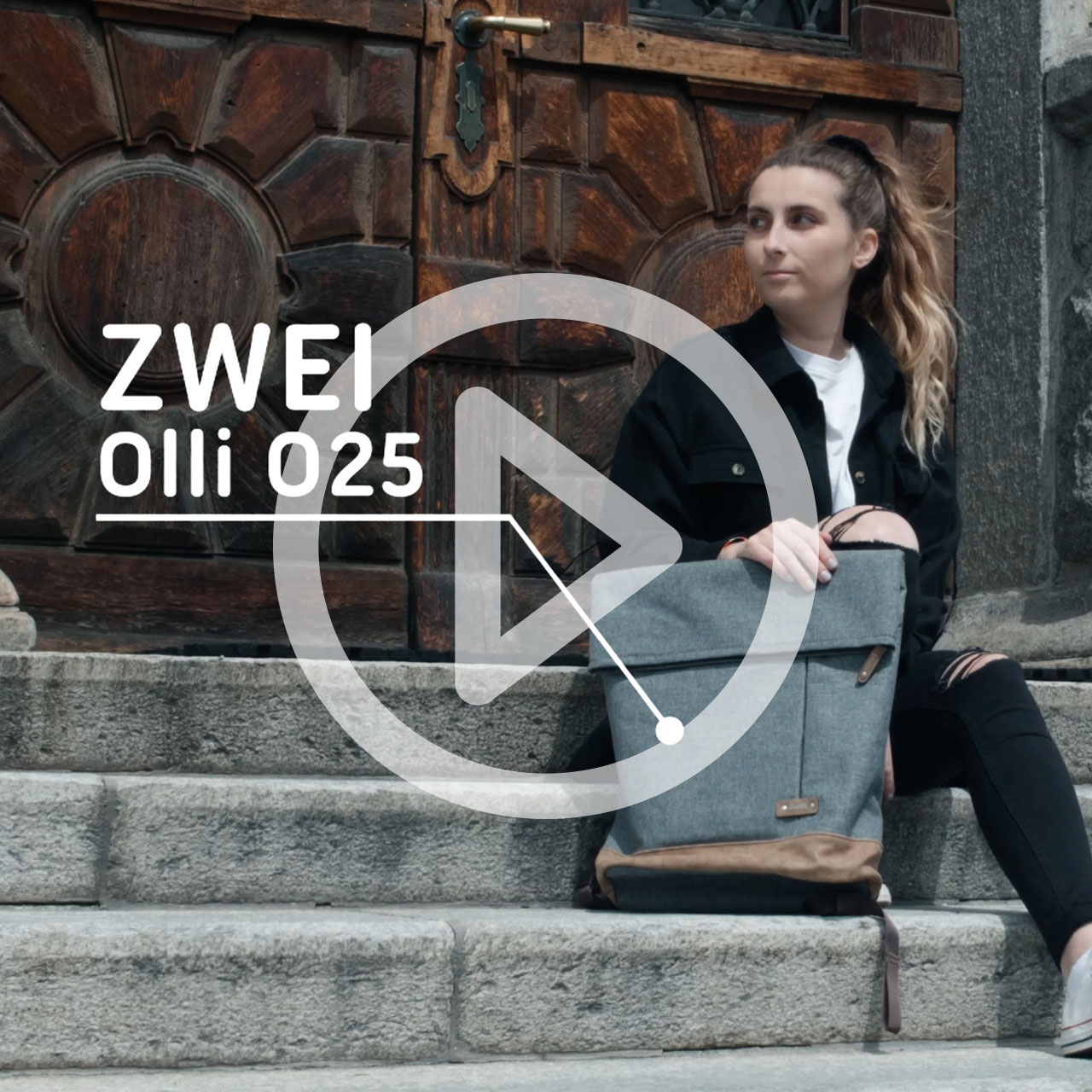 ZWEI Rucksack Olli O25 stone