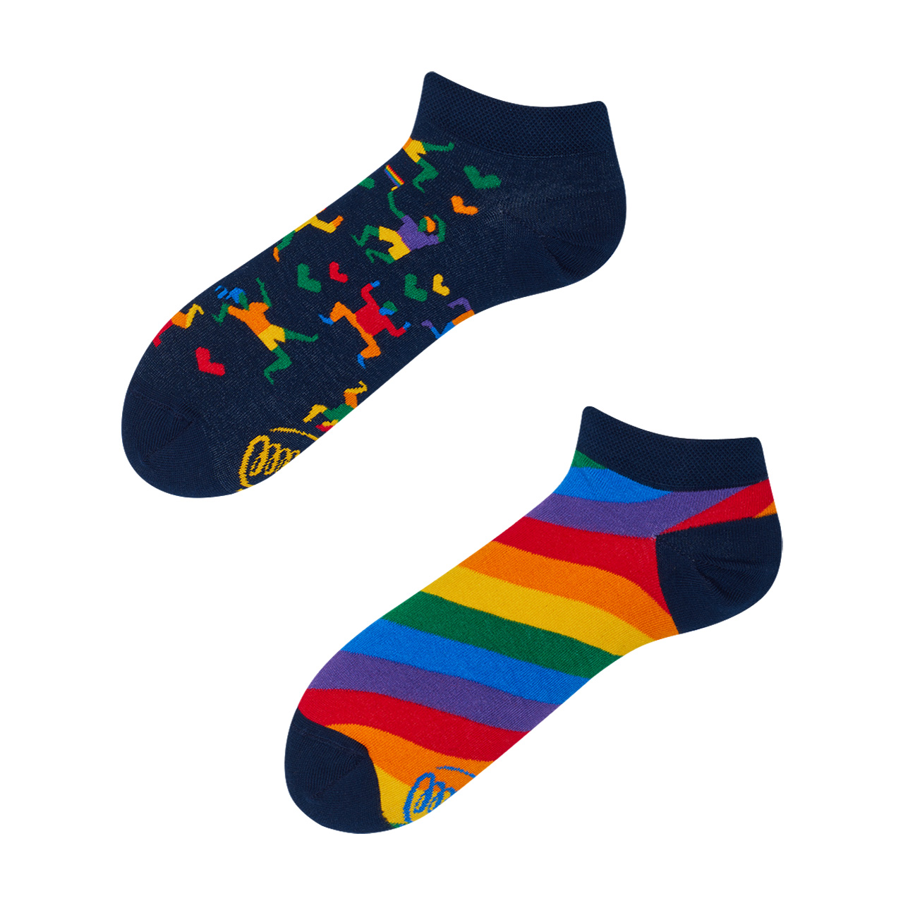 Many Mornings Socken Over The Rainbow low
