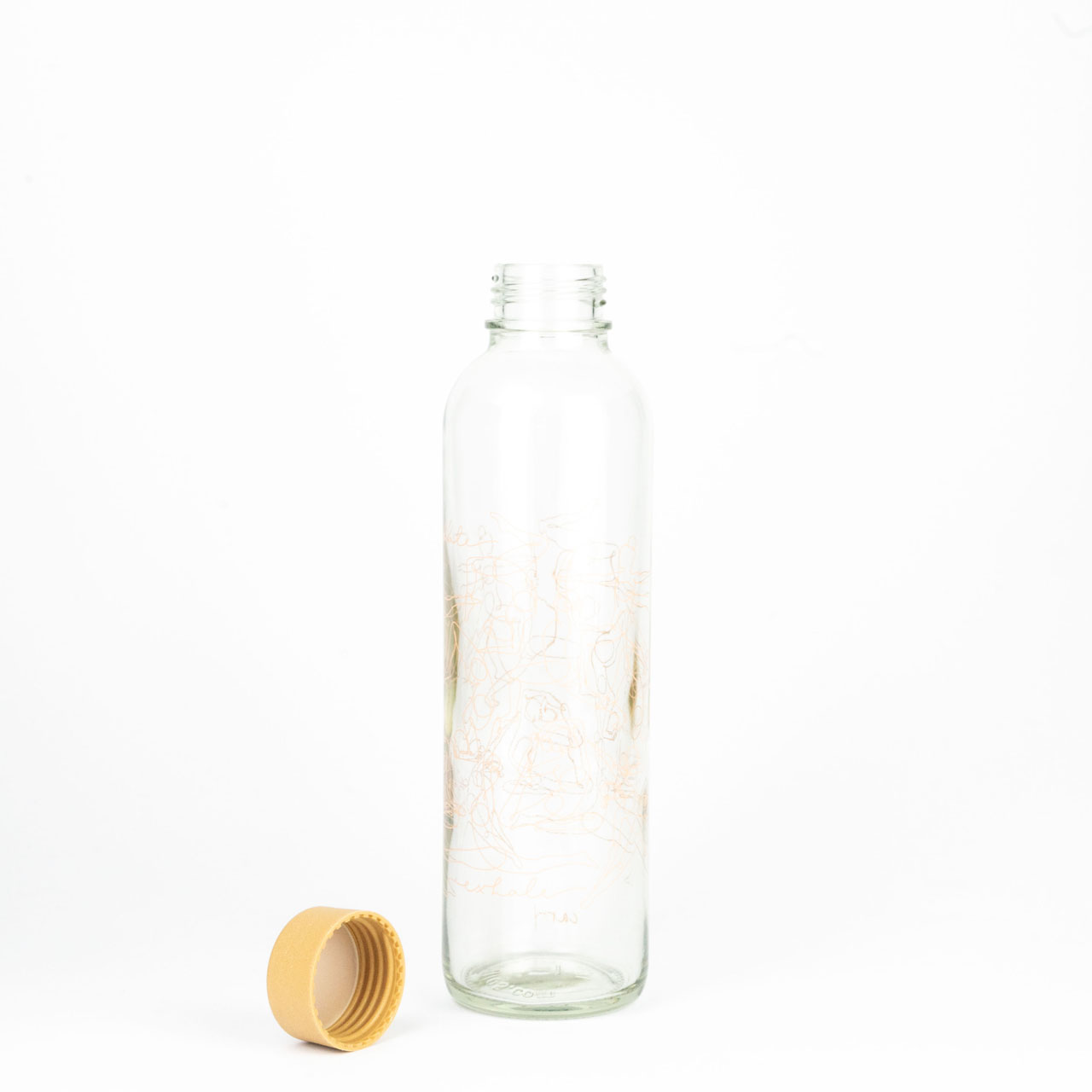 CARRY Flasche Inhale & Exhale 0,7l offen