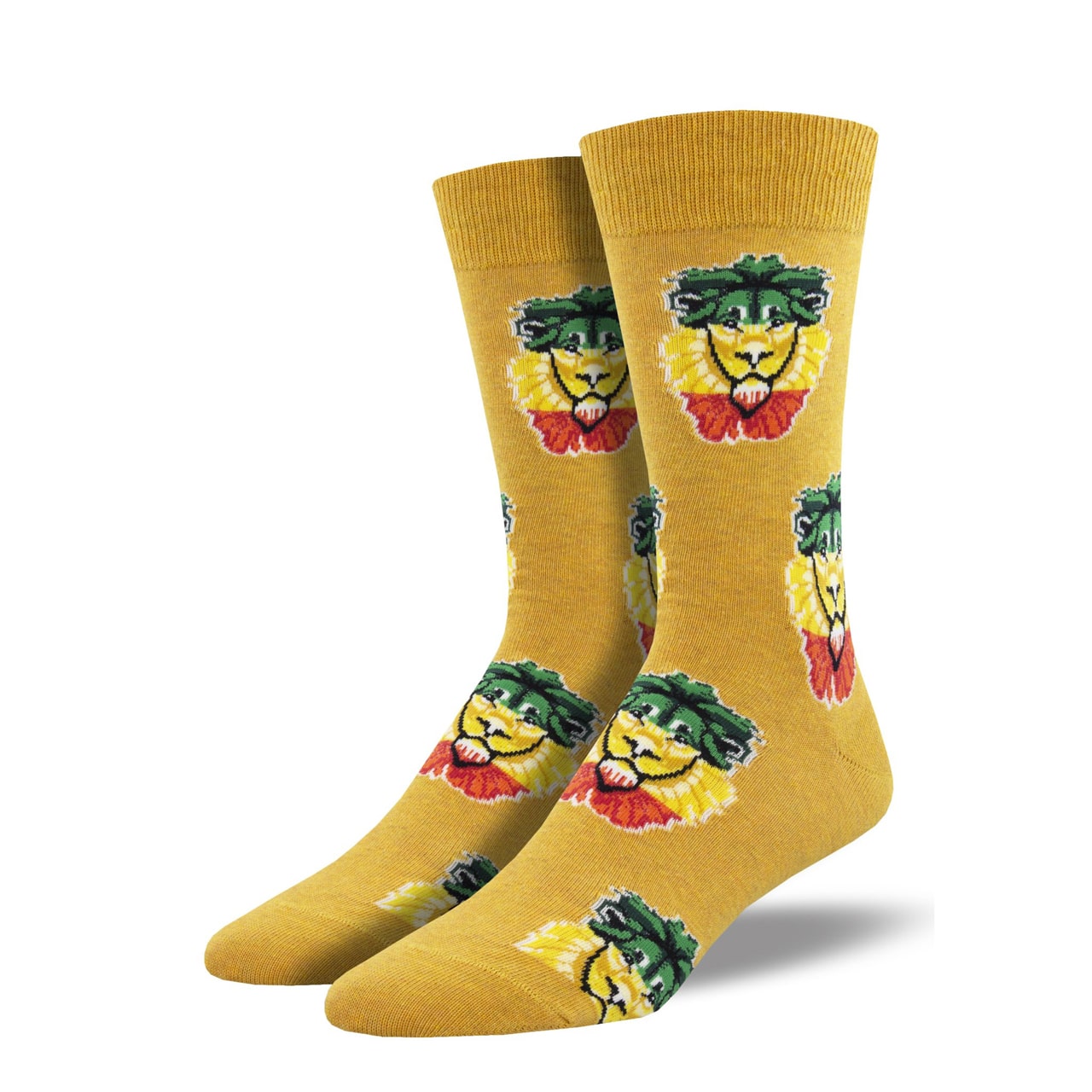 Socksmith Socken Rastalöwe gold