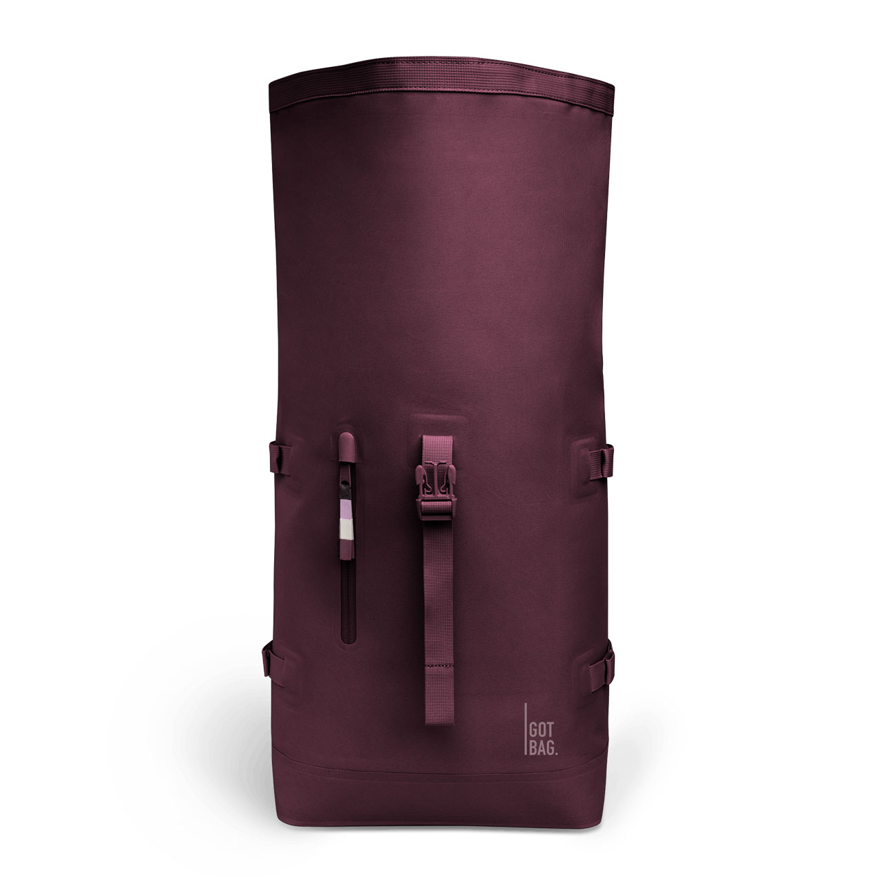 GOT BAG Rolltop 2.0 kraken mono ausgerollt