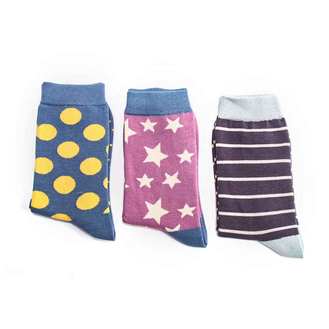 Miss Sparrow Socken Stars 3er Set