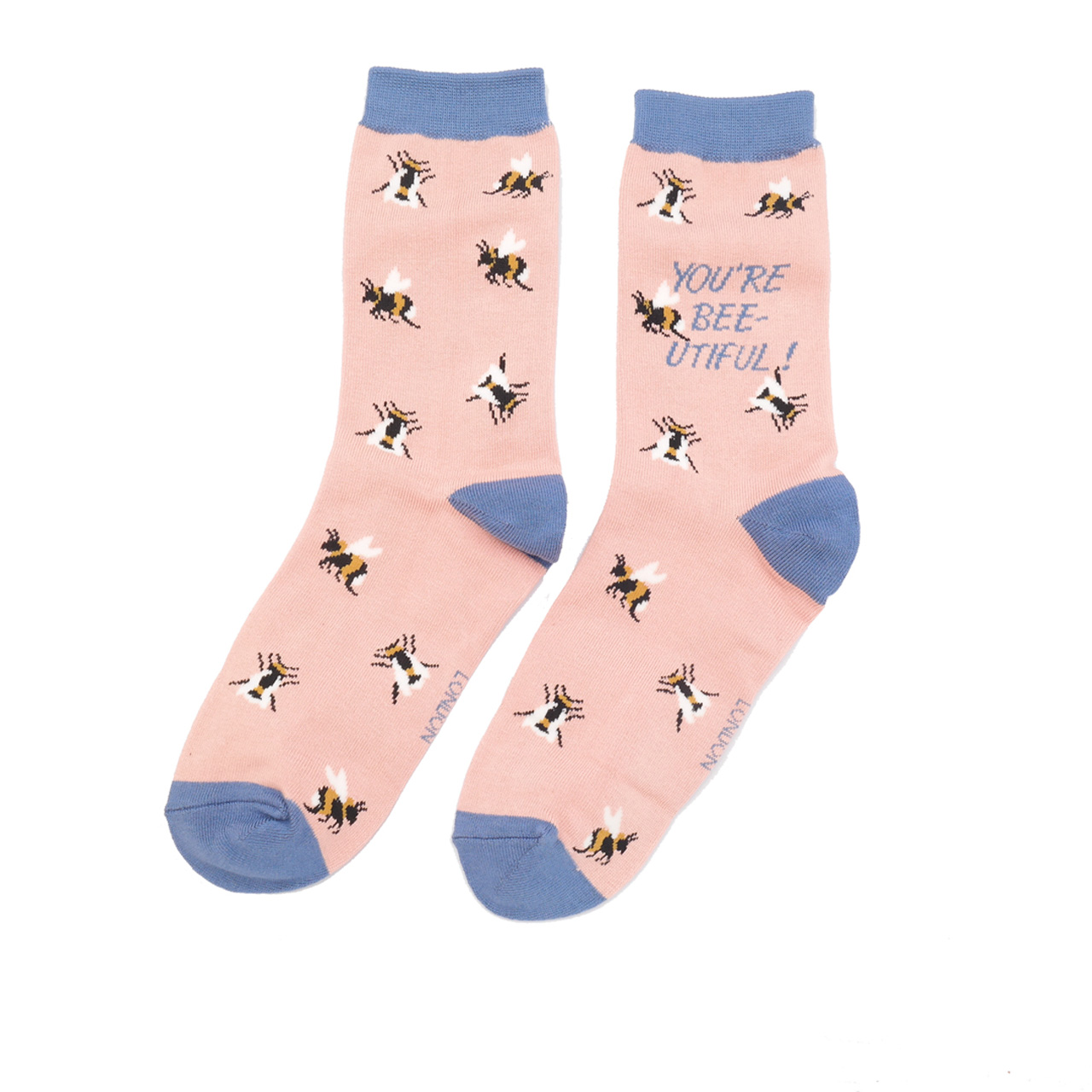 Miss Sparrow Socken Bienen 2er Set rosa
