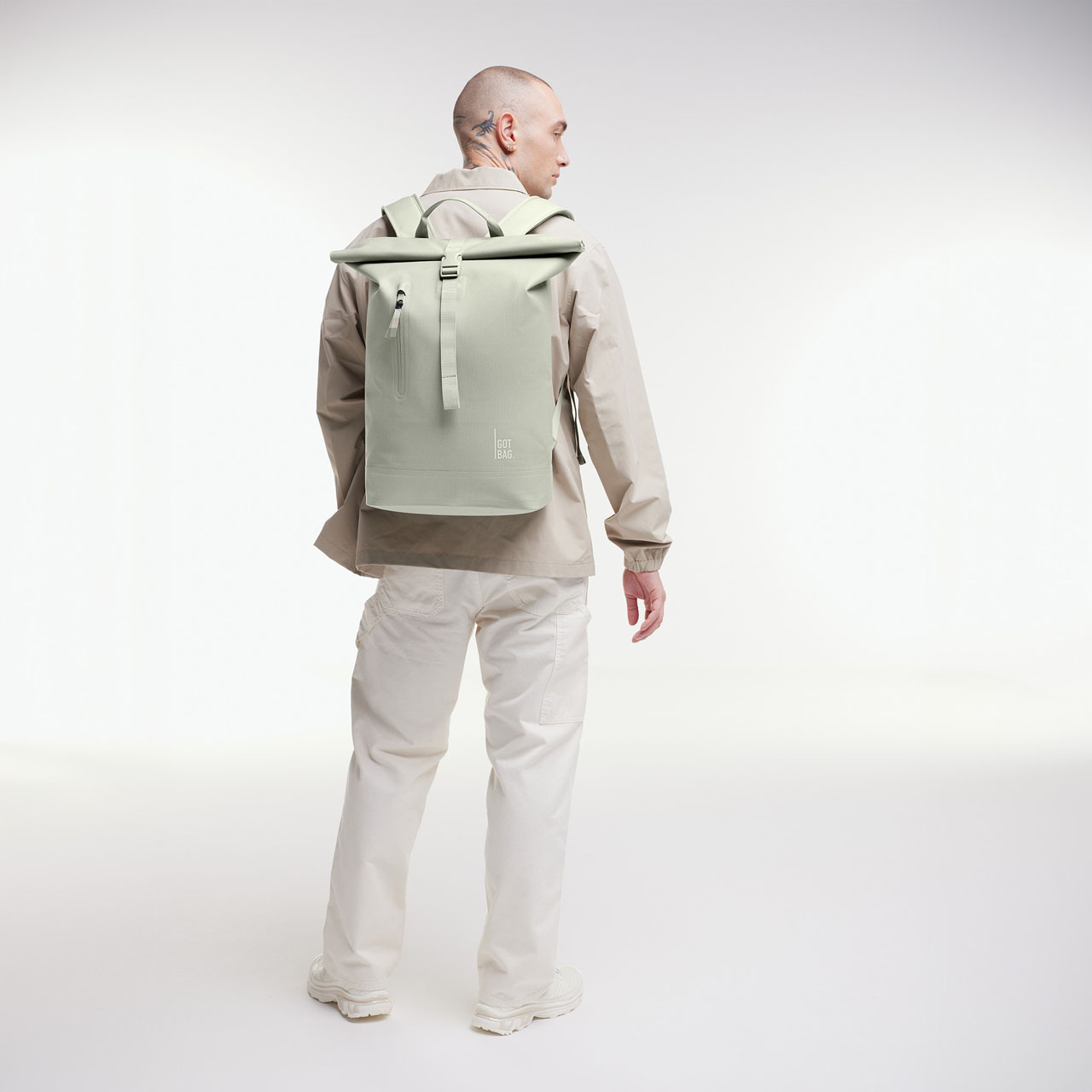 GOT BAG Rolltop lite 2.0 porpoise mono Model 2