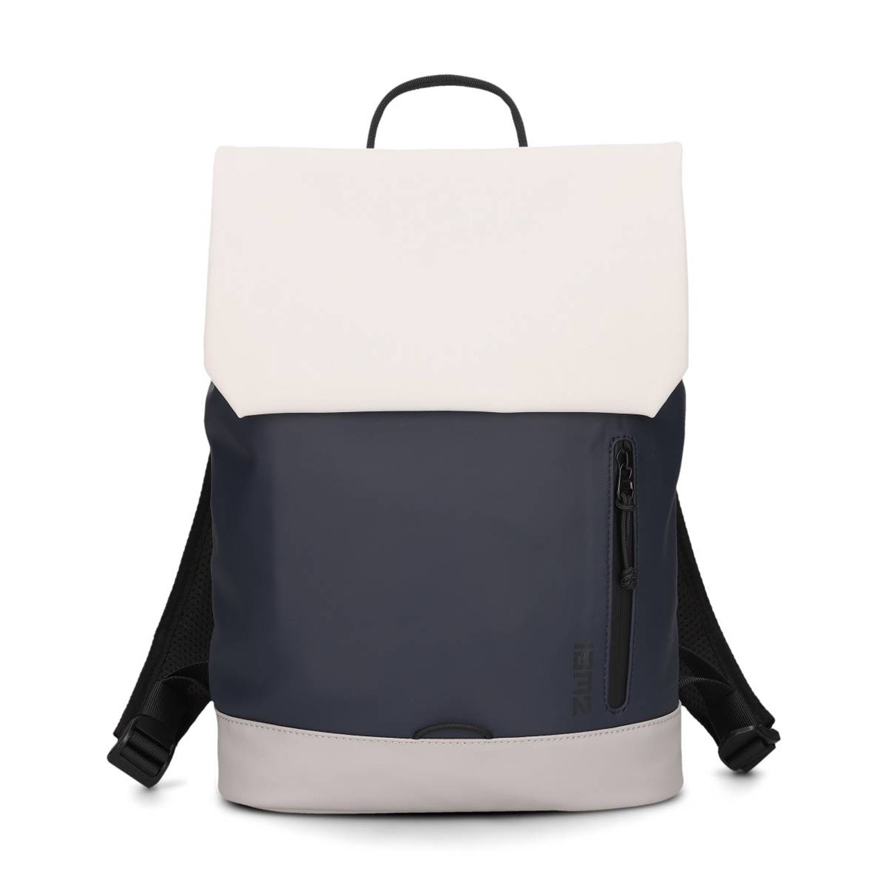 ZWEI Rucksack Cargo CAR130 weiss-blau front