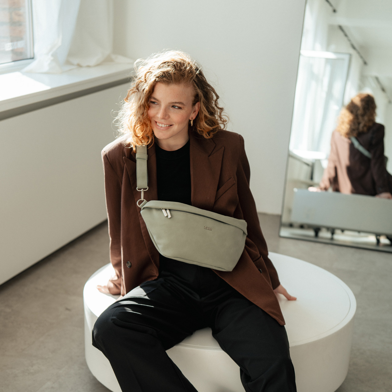 ZWEI Tasche Mademoiselle MH80 salbei Model