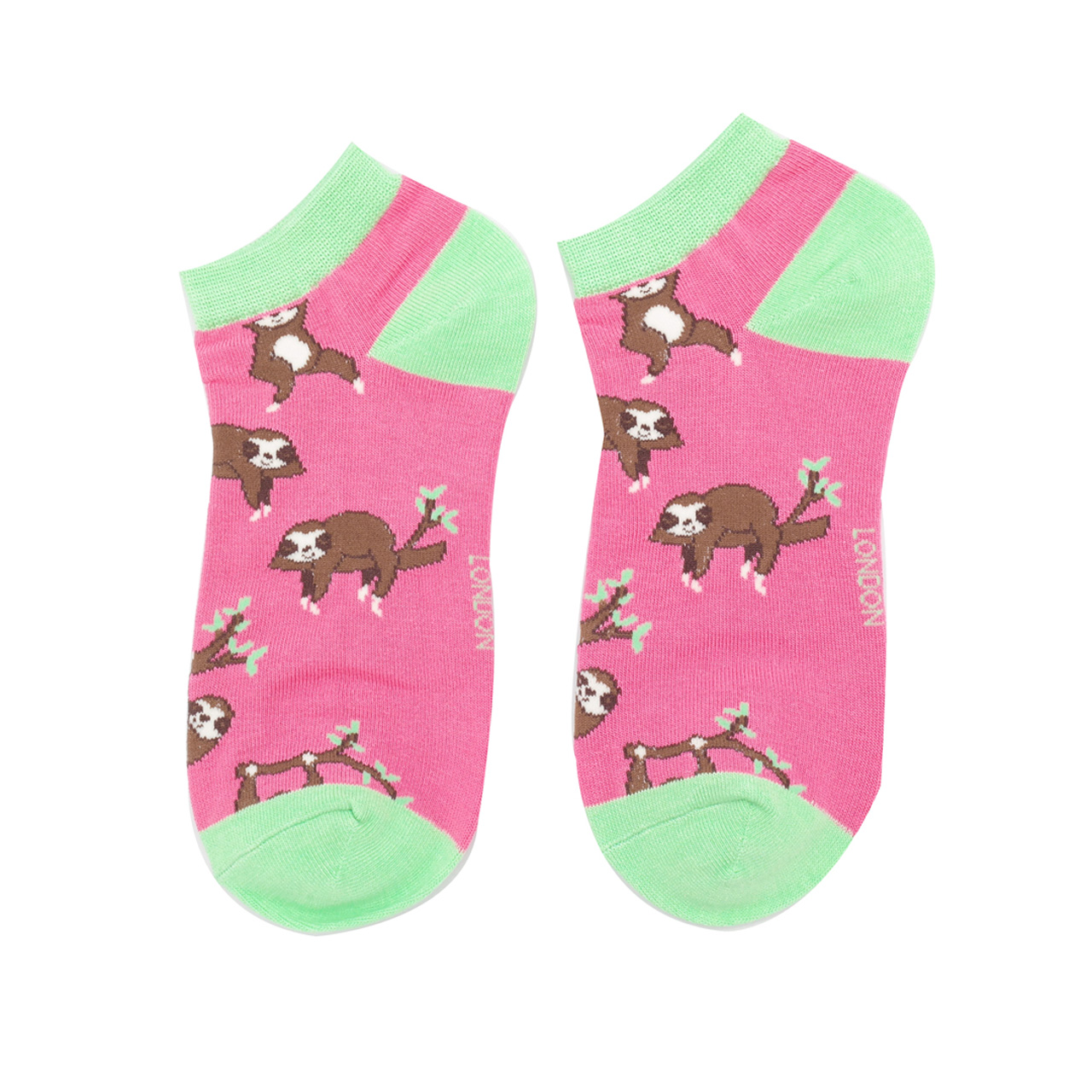 Miss Sparrow Socken low Faultiere pink