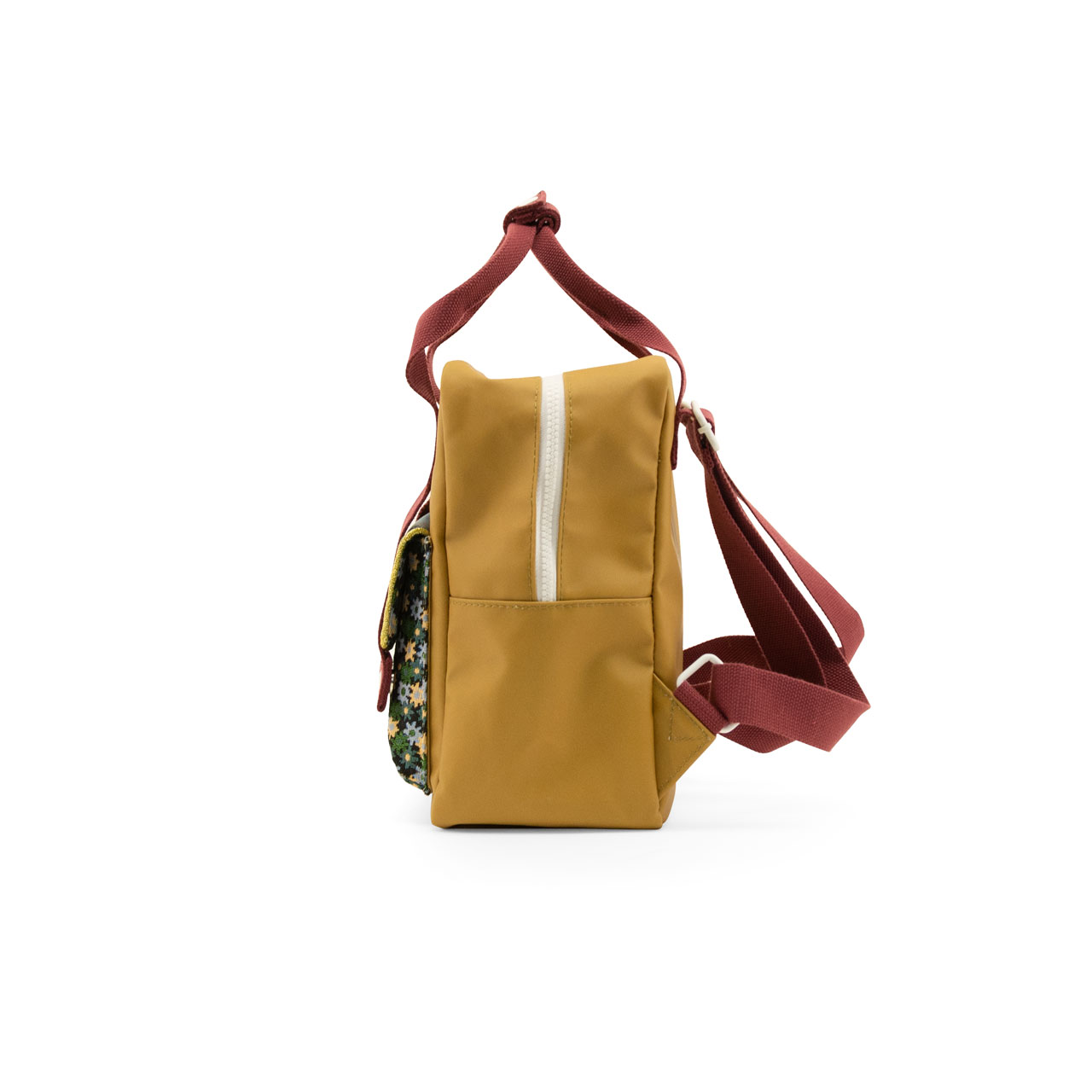 Sticky Lemon Kinder-Rucksack inventor green Seite