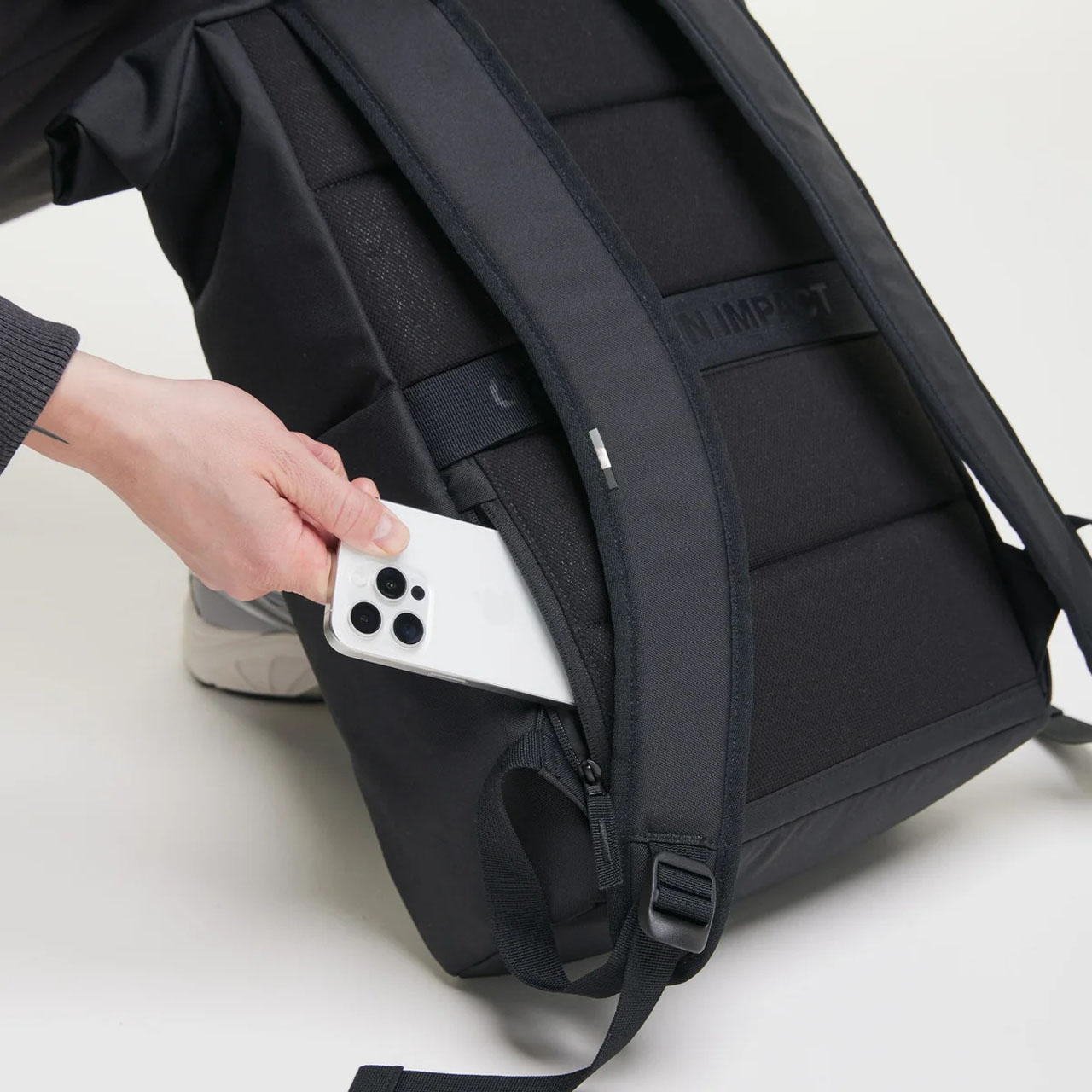 GOT BAG Rolltop easy black mono