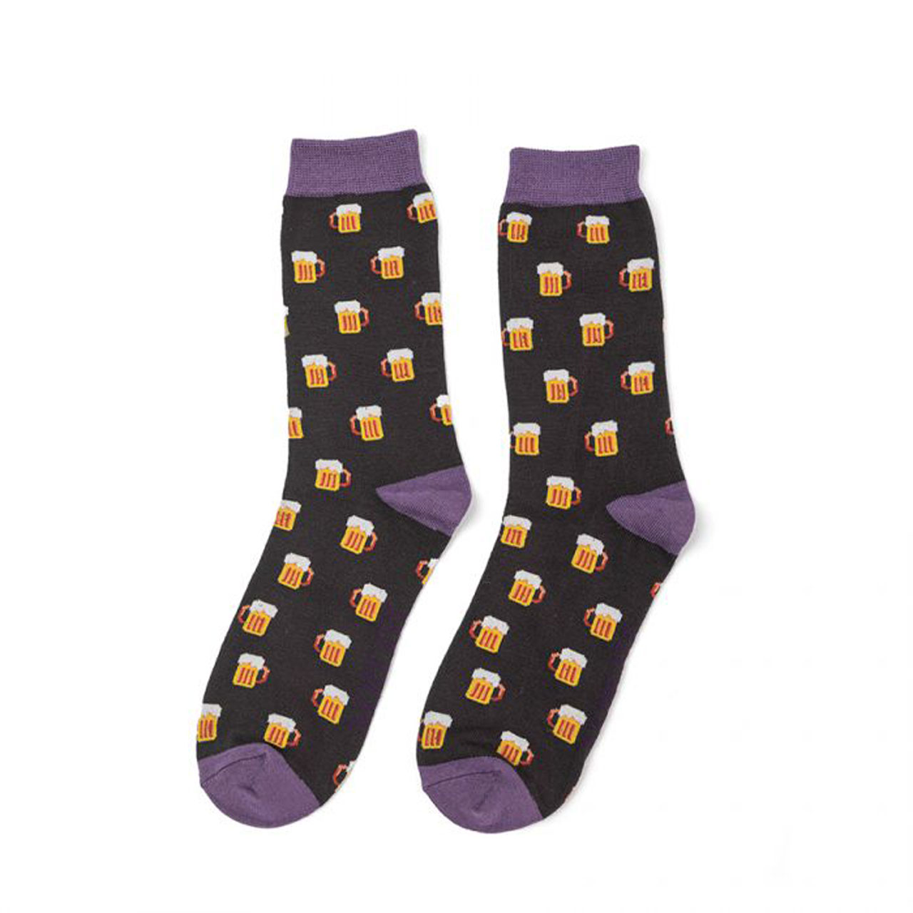Mr. Heron Socken Bierkruege schwarz