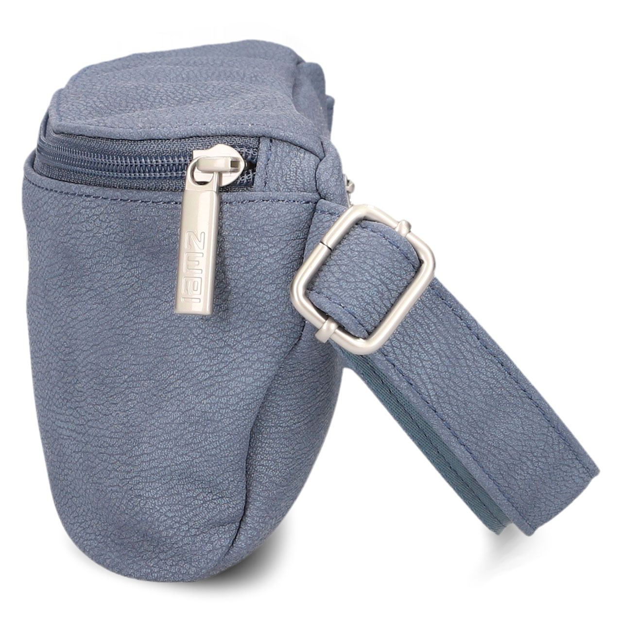 ZWEI Tasche Mademoiselle MH4 nubuk sky Seite rechts