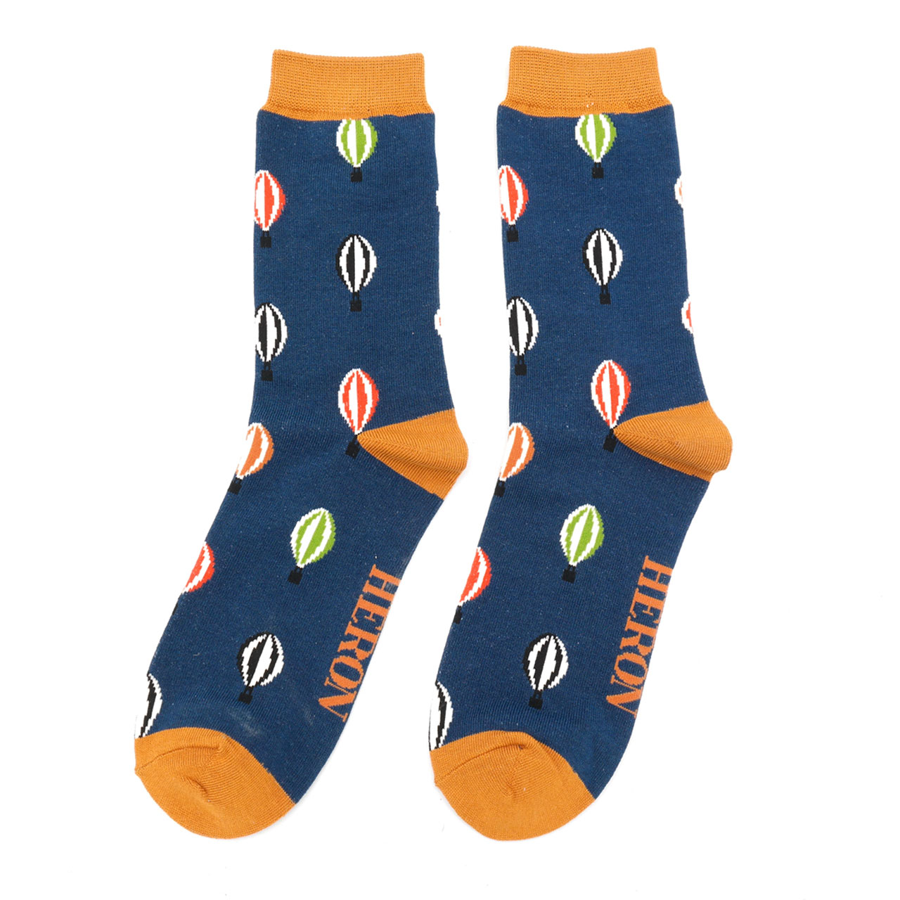 Mr. Heron Socken Ballons blau