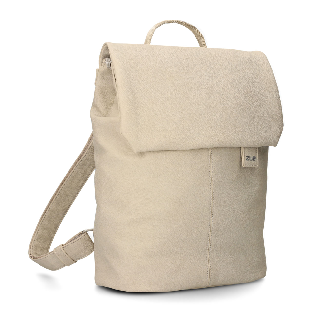 ZWEI Rucksack Mademoiselle MR13 nubuk linen schraeg