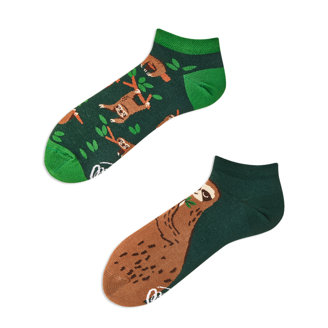 Many Mornings Socken Sloth Life low