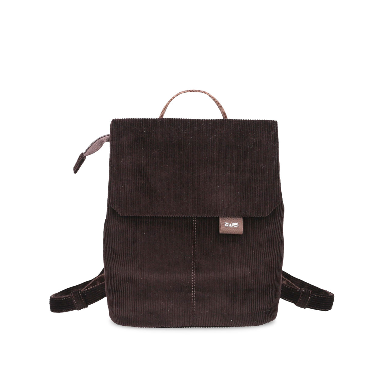 ZWEI Rucksack Mademoiselle MR8 cord espresso