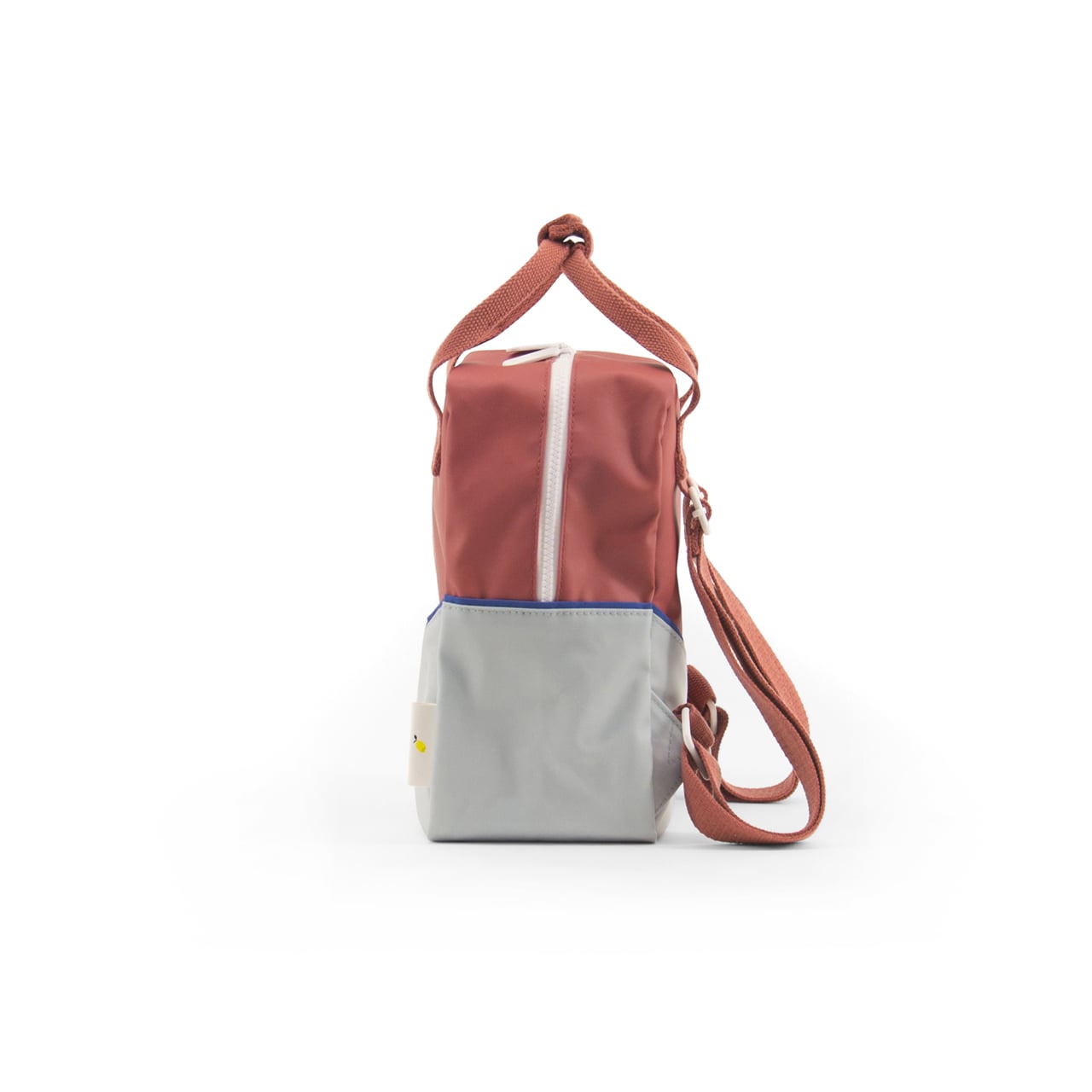 Sticky Lemon Kinder-Rucksack diagonal rot Seite