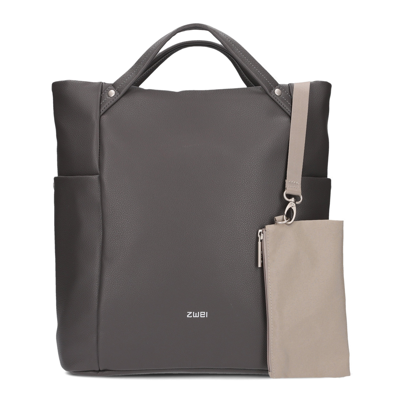 ZWEI Tasche Pia PI120 stone mit Innentasche