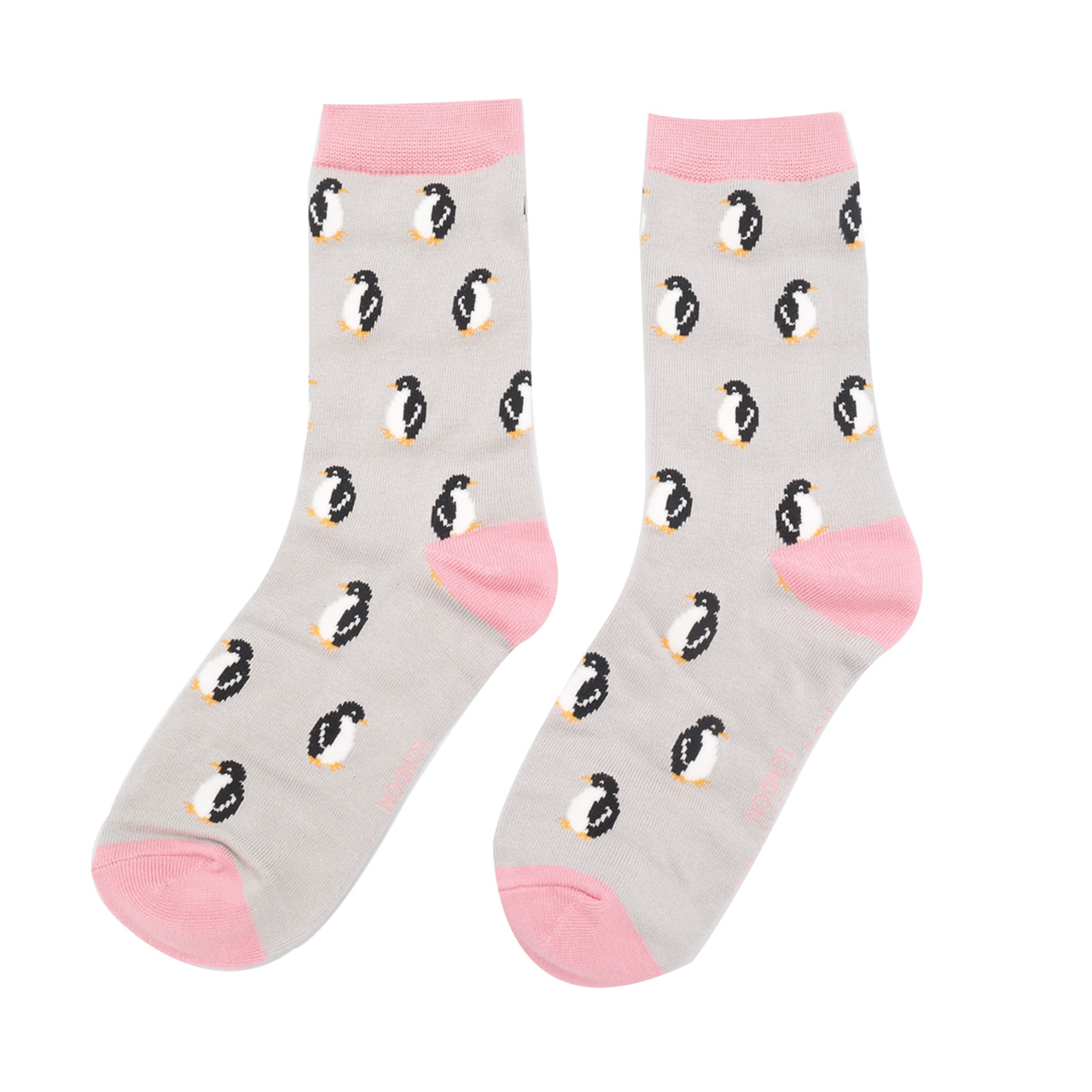 Miss Sparrow Socken Pinguine 3er Set grau