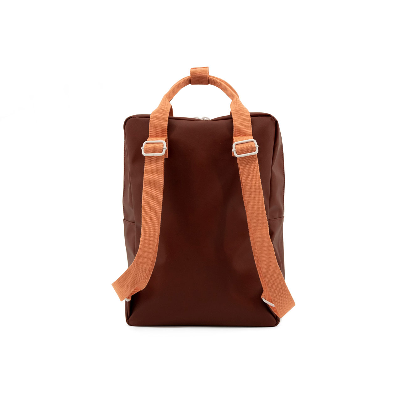 Sticky Lemon Rucksack gingham cherry red back