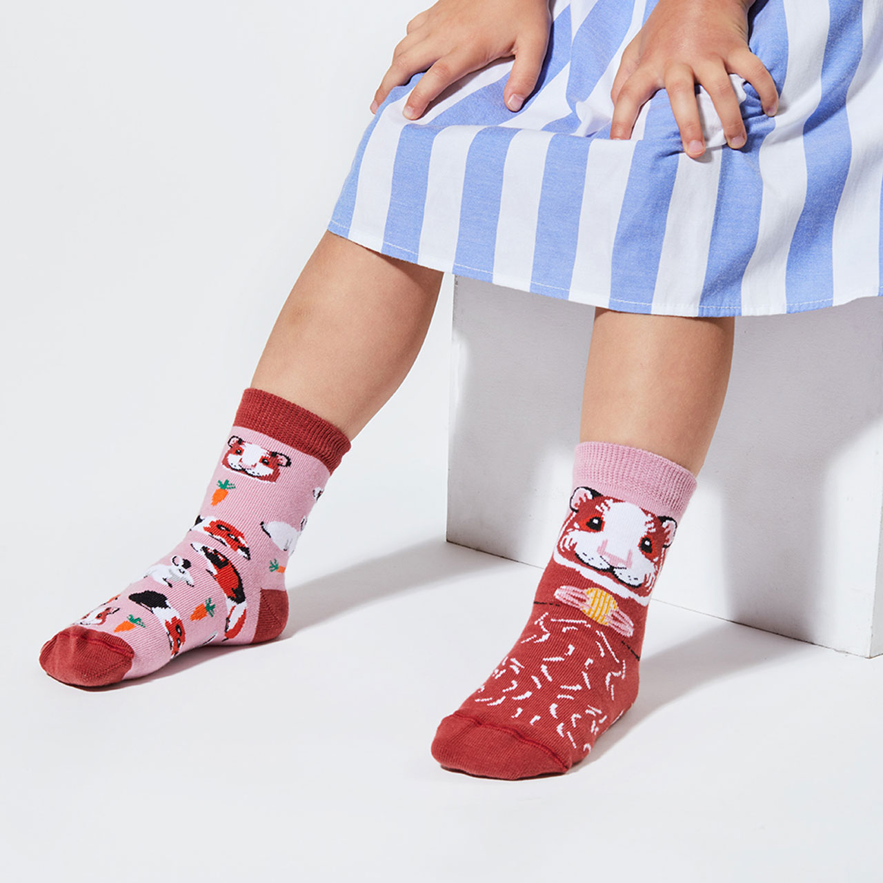 Many Mornings Kids Socken Miss Guinea Pig Model