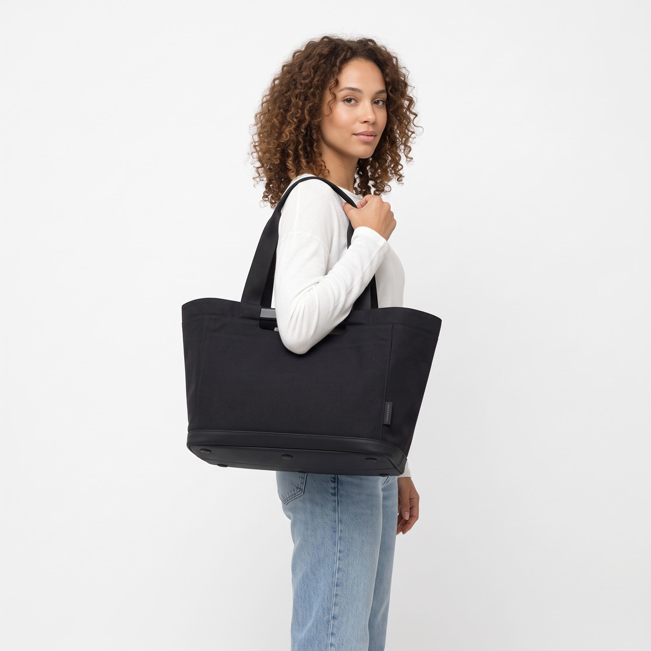 Kapten & Son Shopper Vaasa all black