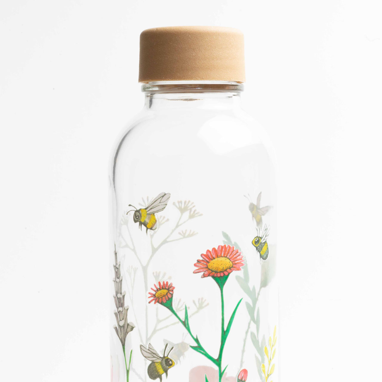 CARRY Flasche Let The Bees Be 0,7l oben