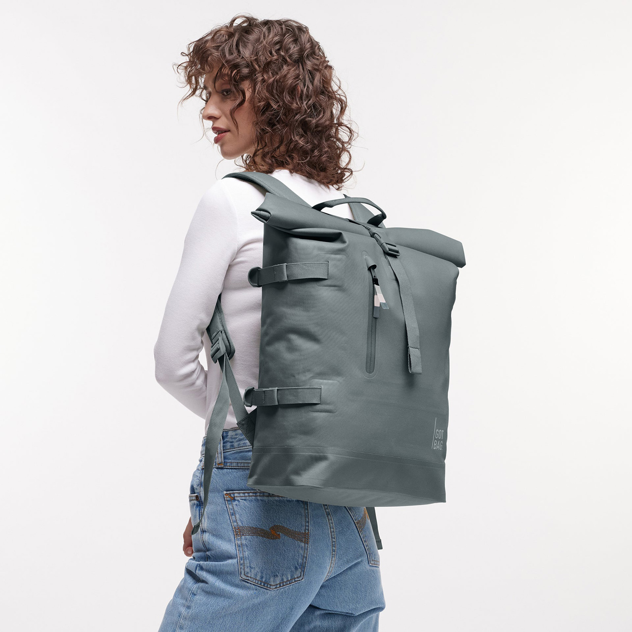 GOT BAG Rolltop 2.0 basalt mono Model 3