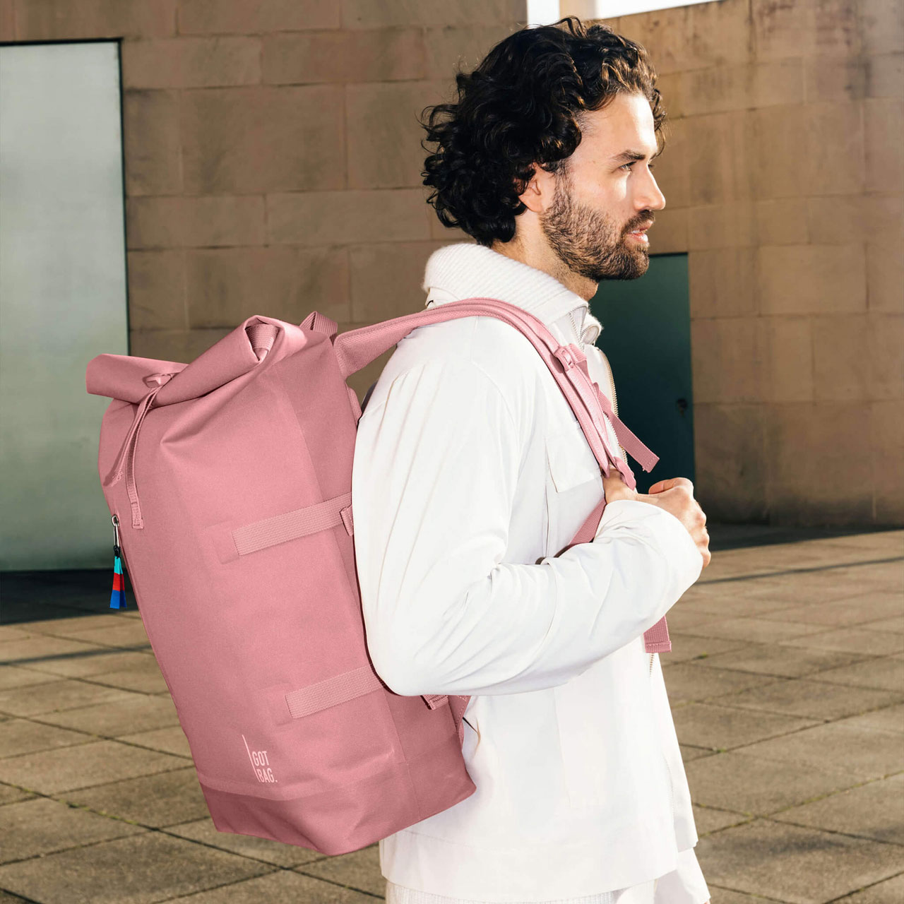 GOT BAG Rolltop rose pearl Model 1