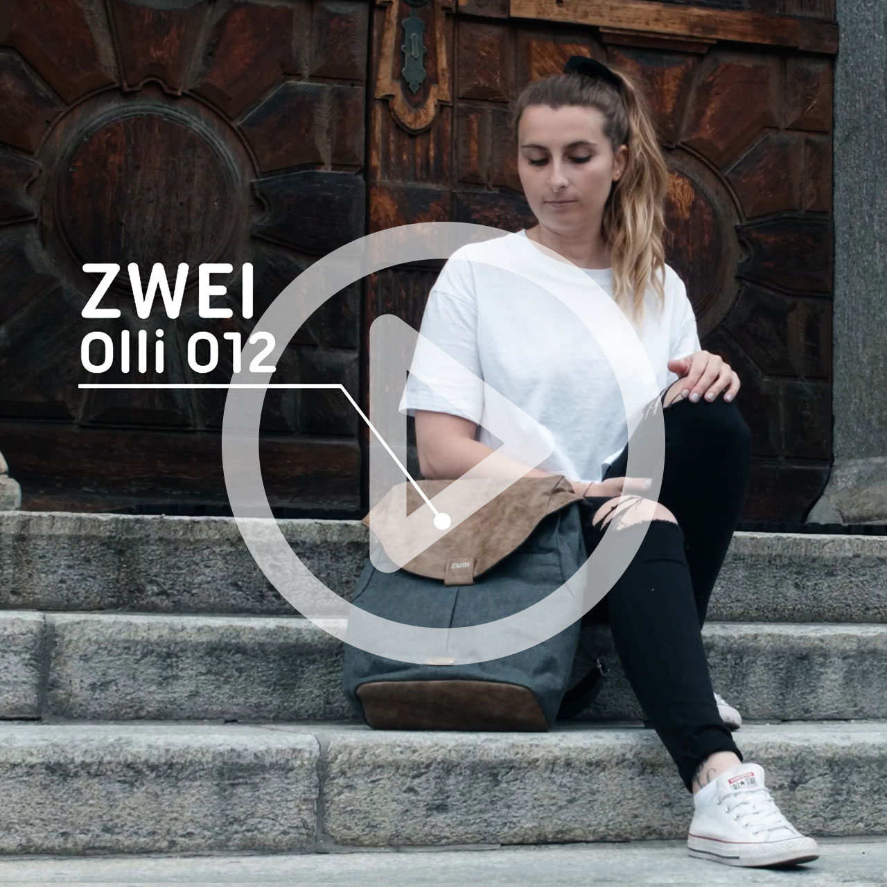 ZWEI Rucksack Olli O12 gelb Video