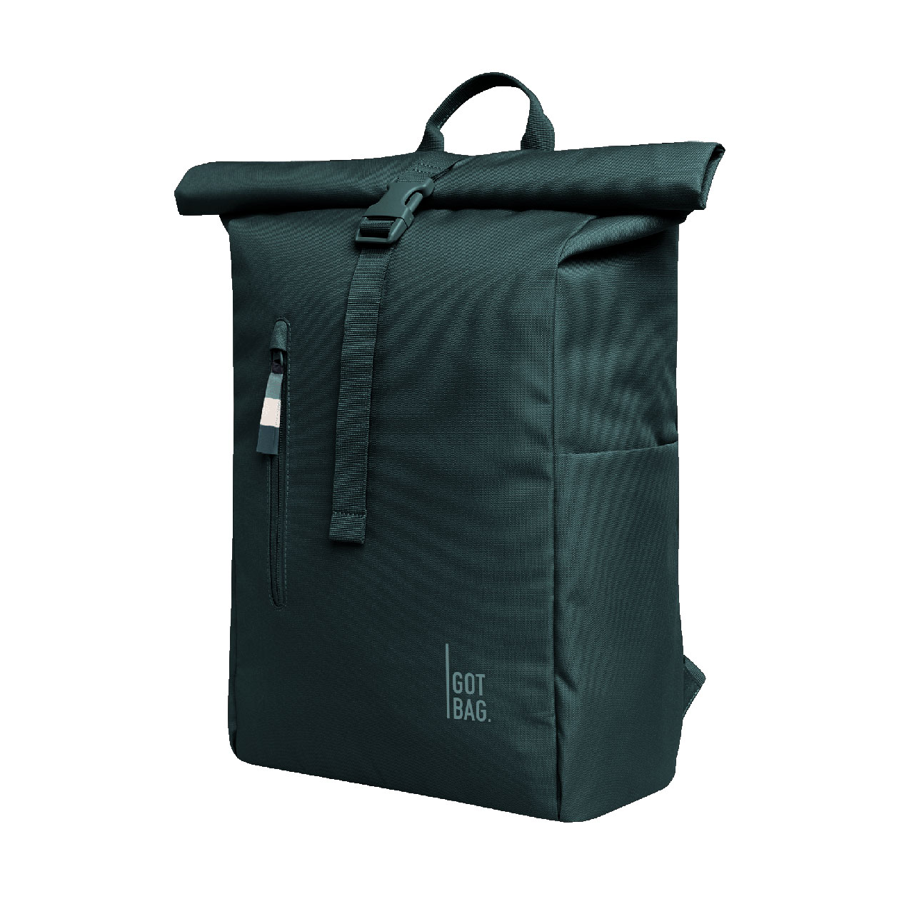 GOT BAG Rolltop easy sea teal schraeg