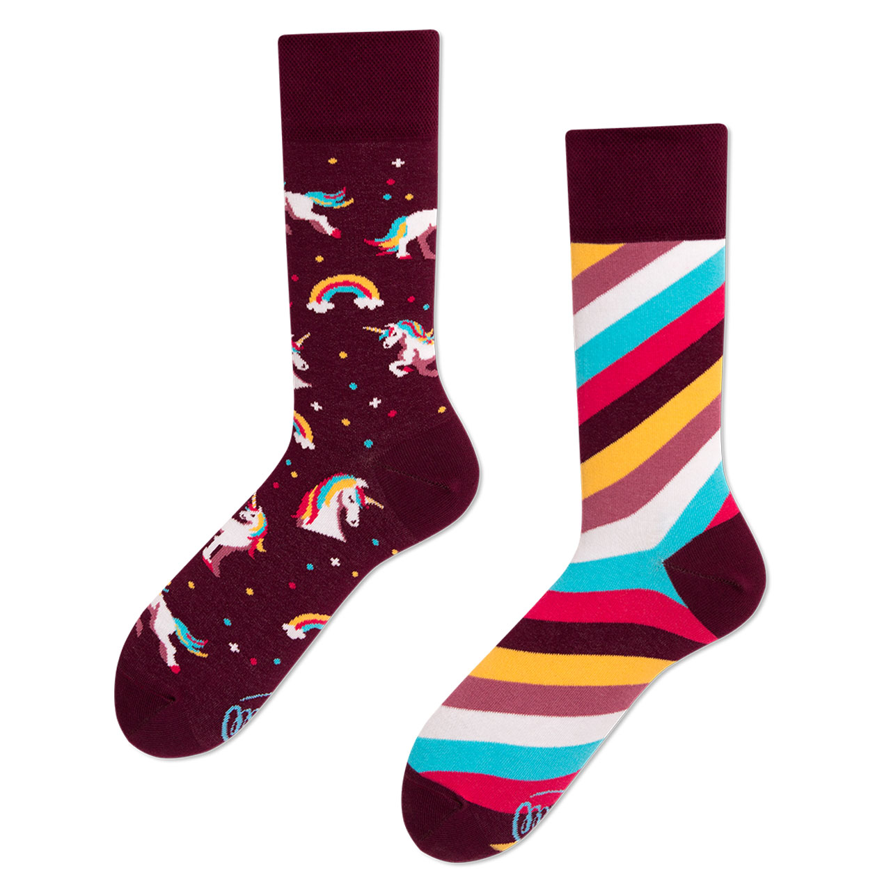 Many Mornings Socken The Unicorn