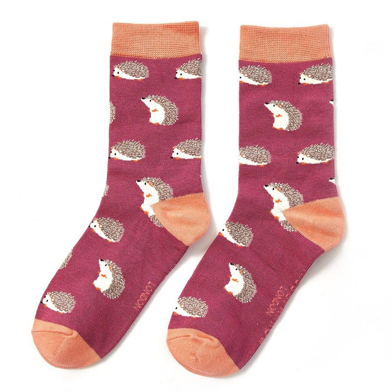 Miss Sparrow Socken Igel 3er Set rot