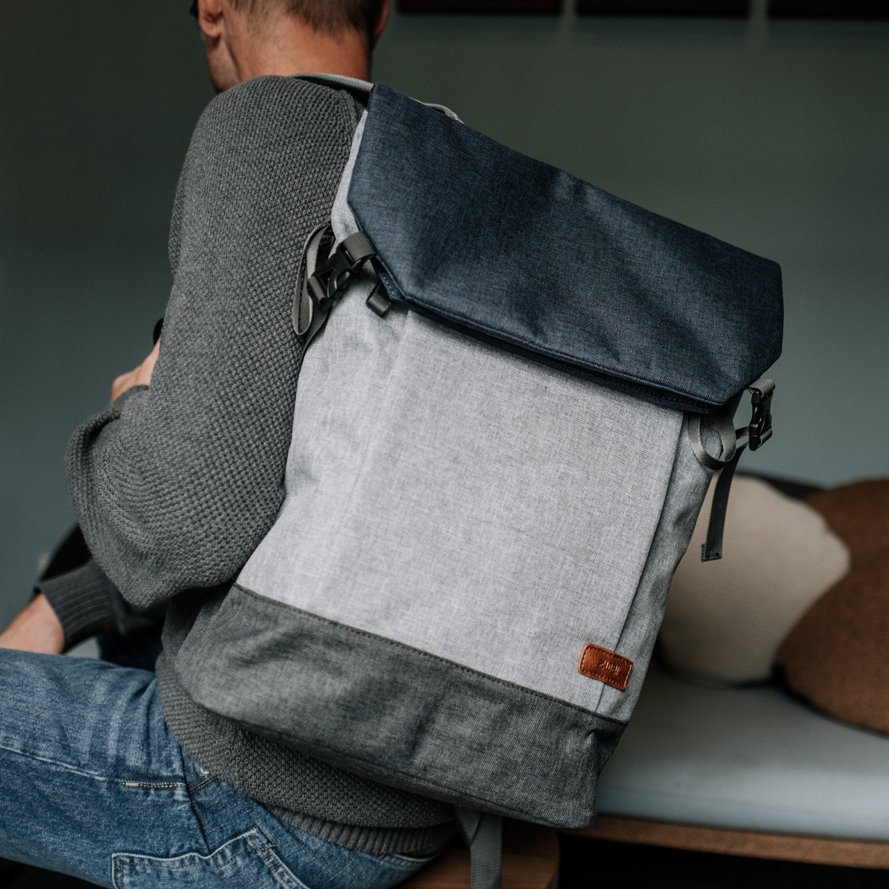 ZWEI Rucksack Benno BE350 ice Model