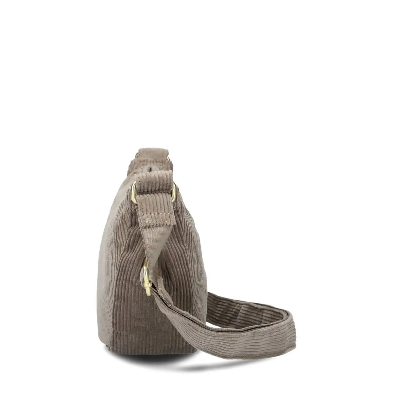 ZWEI Tasche Mademoiselle M50 cord mocca Seite rechts