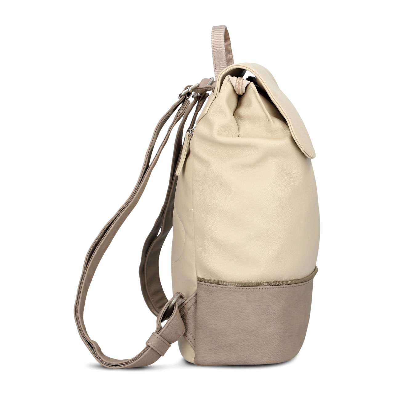 ZWEI Rucksack Jana JR13 nubuk cappuccino Seite links