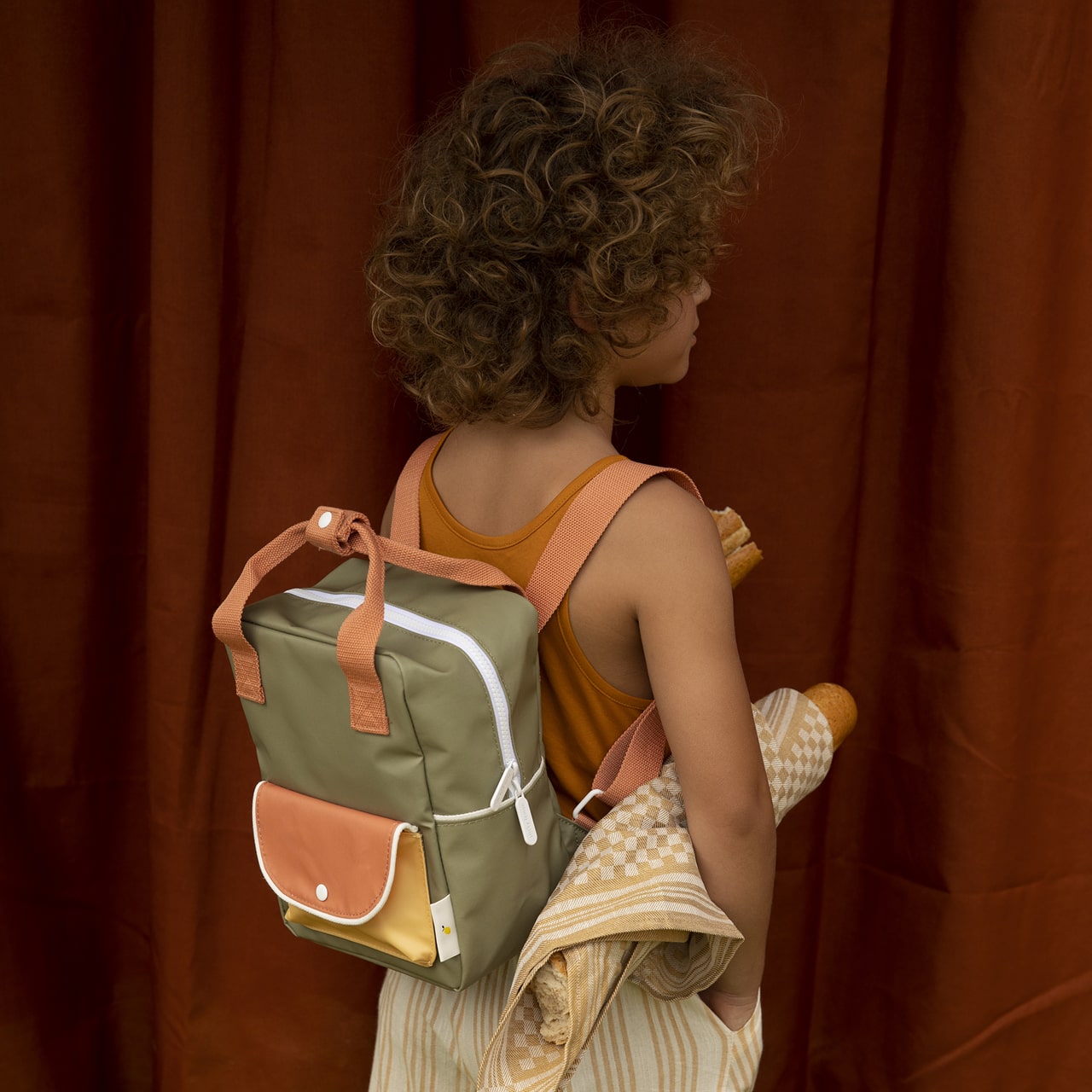 Sticky Lemon Kinder-Rucksack wanderer grün Model