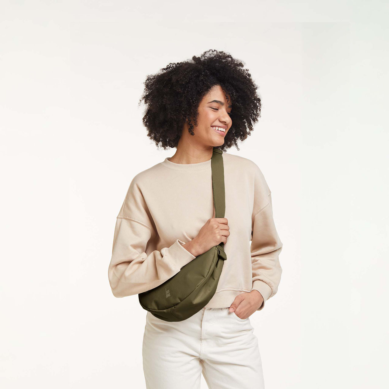 GOT BAG Moon Bag small crocodile Model 1