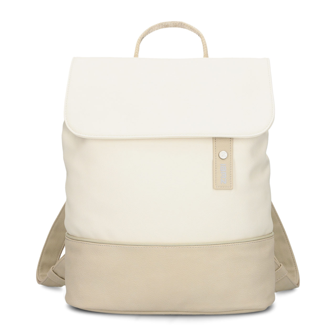 ZWEI Rucksack Jana JR13 nubuk linen front