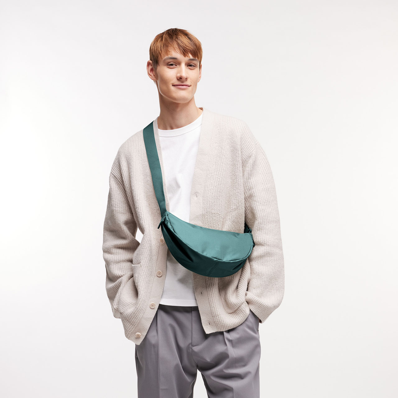 GOT BAG Moon Bag small sea teal Model 2