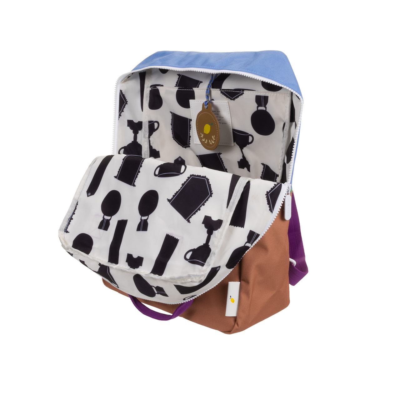 Sticky Lemon Rucksack CB badminton blue offen