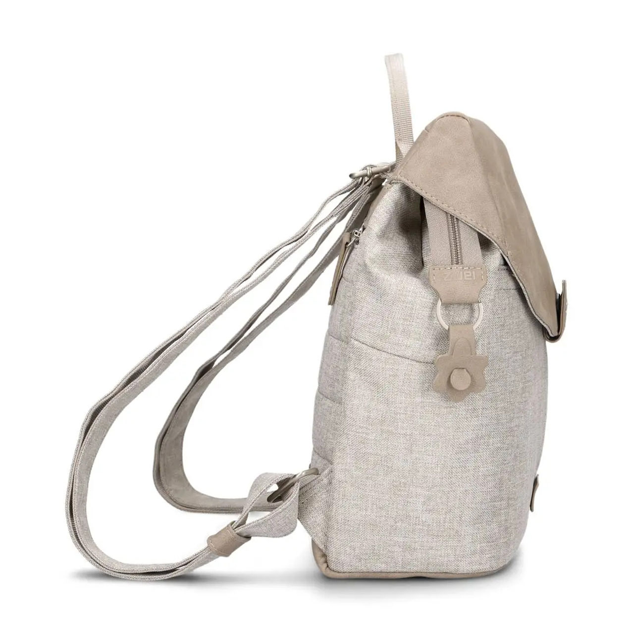 ZWEI Rucksack Olli OR8 sand Seite links