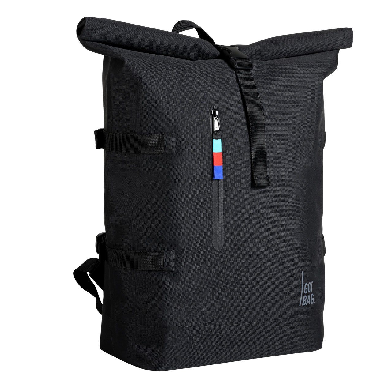 GOT BAG Rolltop schwarz schraeg