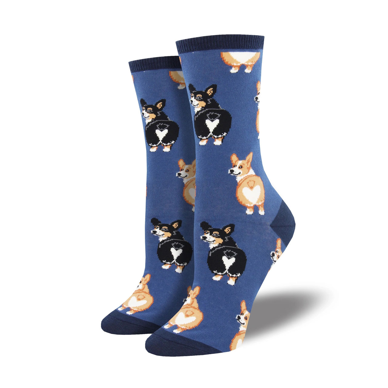 Socksmith Socken Corgies blau