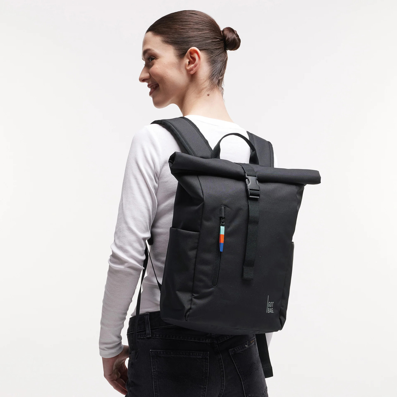 GOT BAG Rolltop easy small black Model