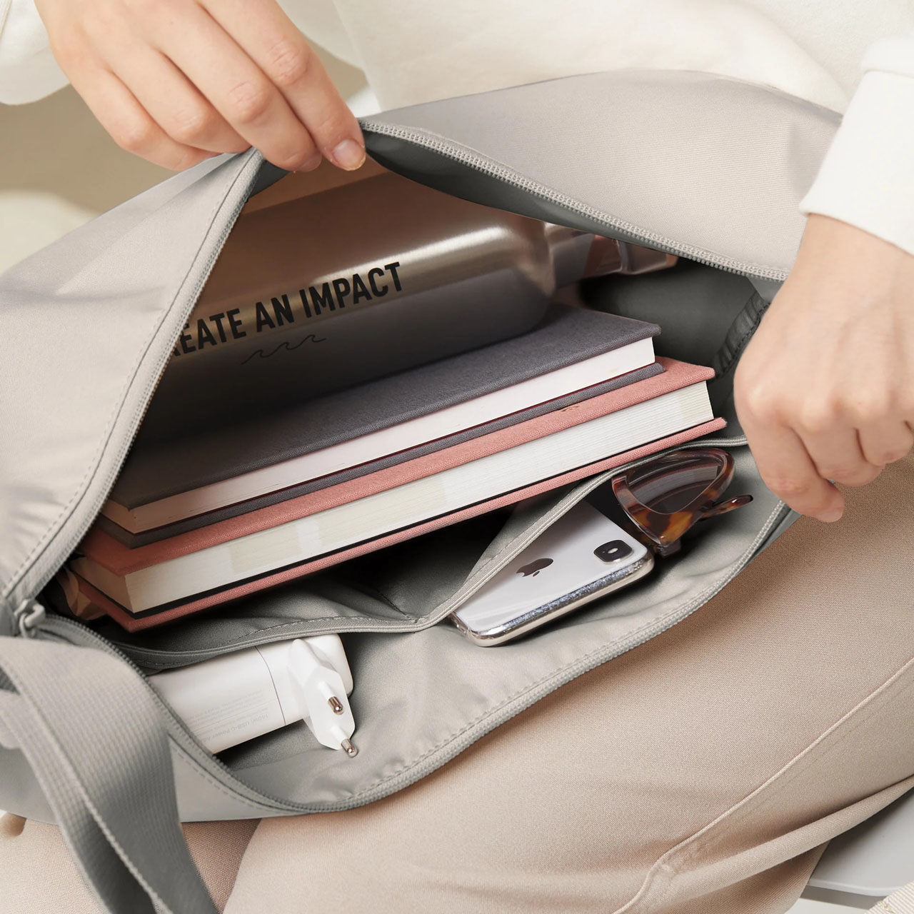 GOT BAG Moon Bag large clam offen